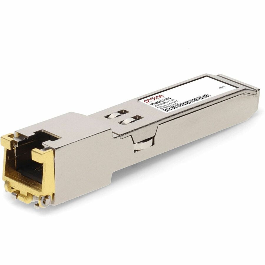 Proline MSA and TAA 100/1000/10000Base-TX SFP+ Transceiver (Copper, 30m, RJ-45, -5 to 85C)