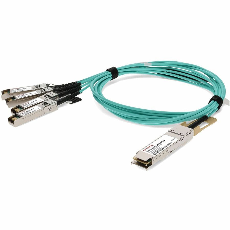 PROLINE 4M MSA/TAA Cable - 100GBASE - QSFP28 - 4 SFP28 - AOC