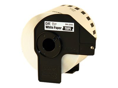 Brother 2-3/7" Continuous Length Paper Tape