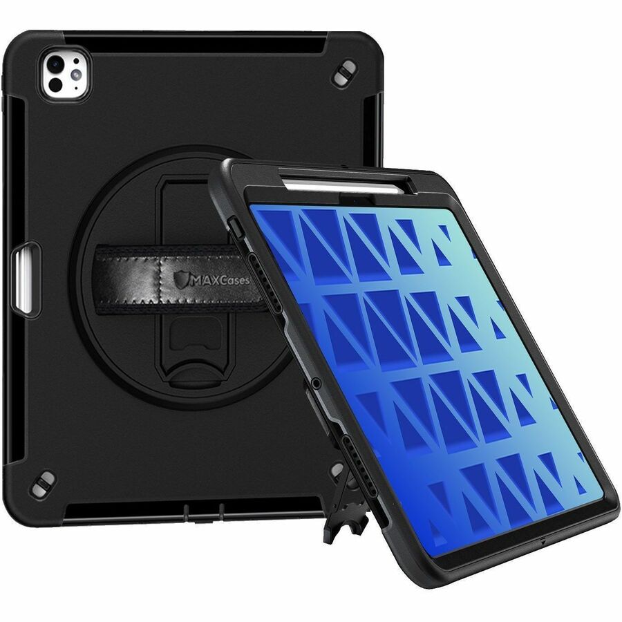 MAXCases Extreme Shield for iPad Pro 11" (2024/ M4) w/ Handstrap, Shoulder