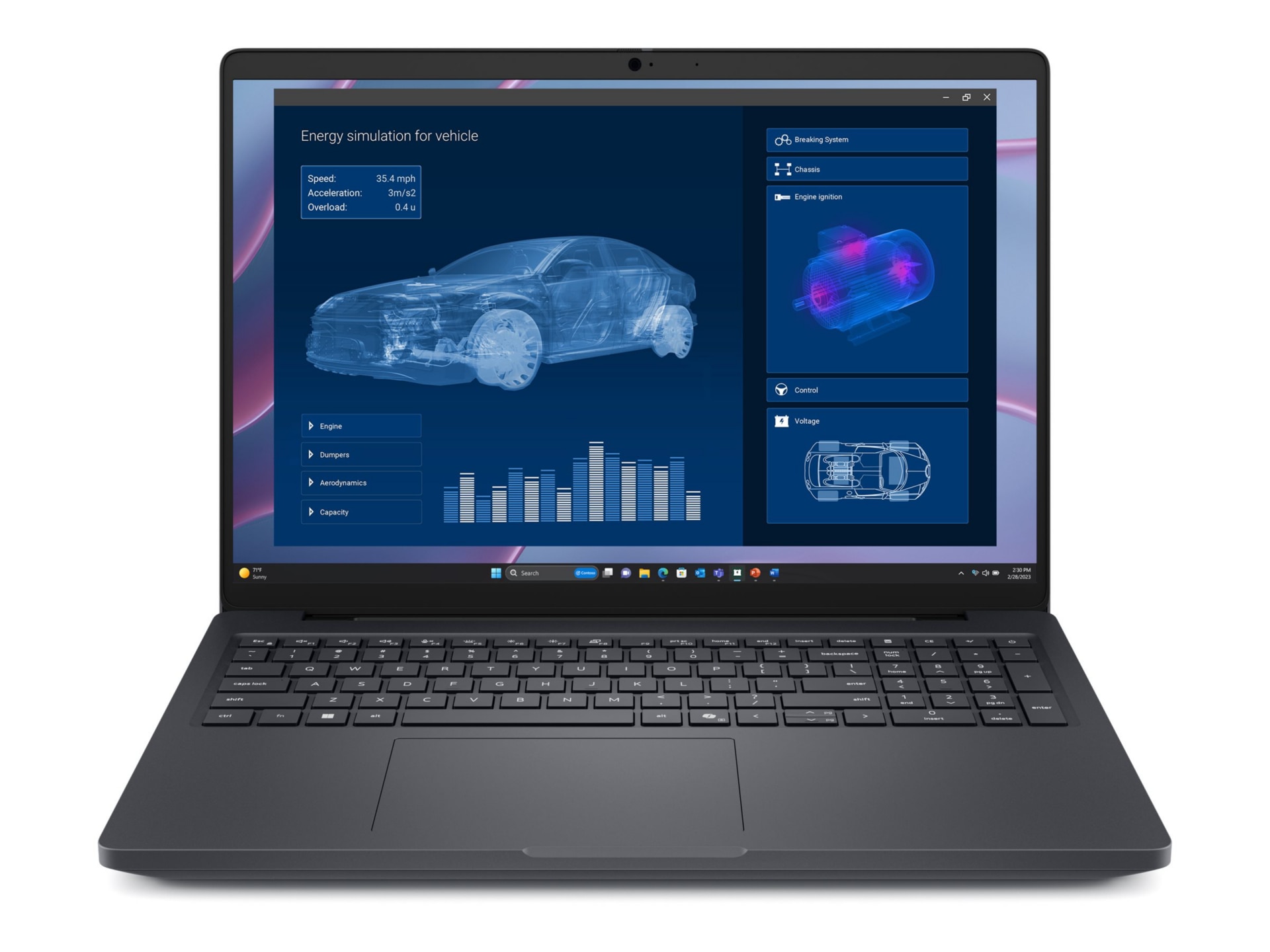 Dell Pro Max 16 MC16255 - AI PC - 16" - AMD Ryzen AI 9 HX PRO - 370 - 32 GB RAM - 1 TB SSD