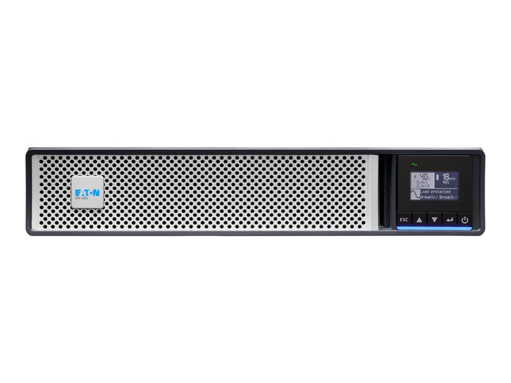 Eaton 5PX G2 3000VA 3000W 208V Line-Interactive UPS - 2 C19, 8 C13 Outlets, Cybersecure Network Card Included, Extended