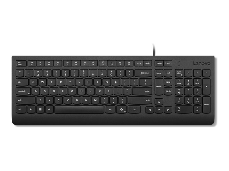 Lenovo Essential - keyboard - QWERTY - Swedish/Finnish - black Input Device