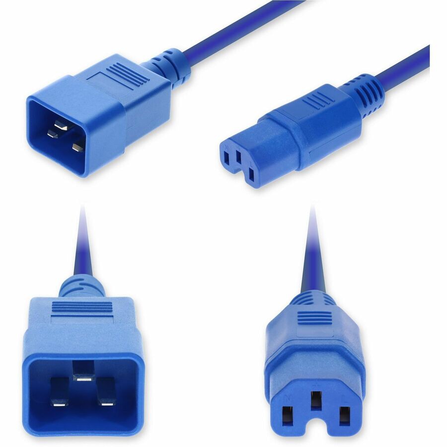 Proline 6ft C20 Male to C15 Female Standard Commercial Temp 14 AWG 250V at