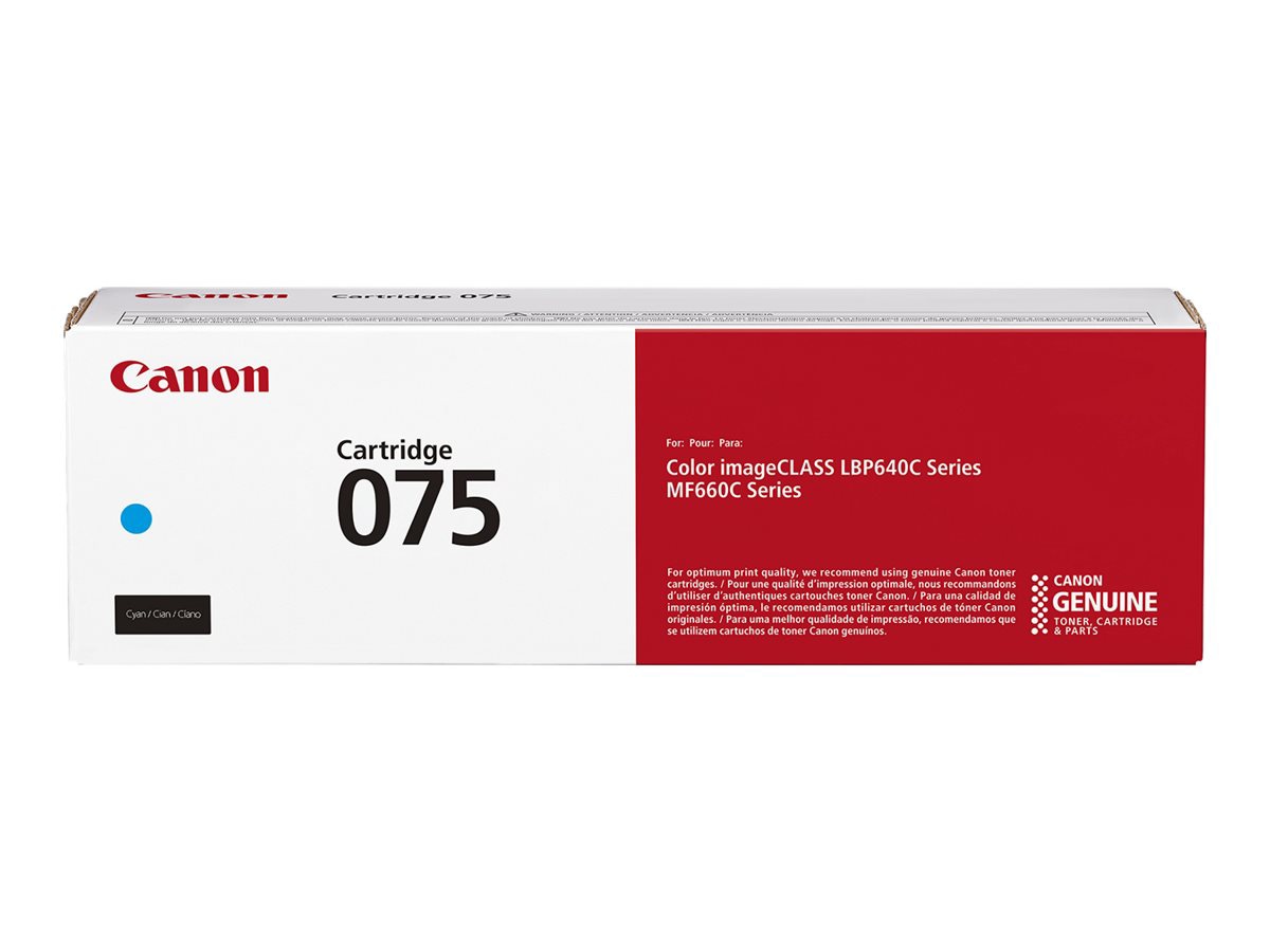 Canon 075 - cyan - original - toner cartridge