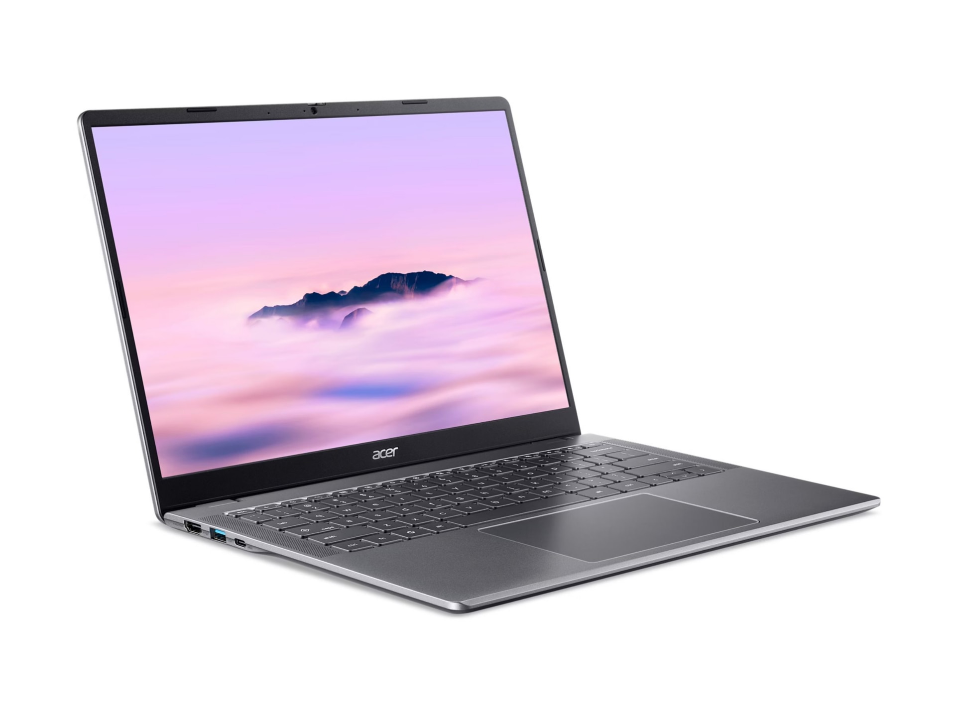 Acer - Chromebook Plus 514 CBE594-2T CBE594-2T-519F 14" Touchscreen Chromebook - WUXGA - Intel Core 5 120U - 16 GB - 256 - Iron - Thumbnail 3