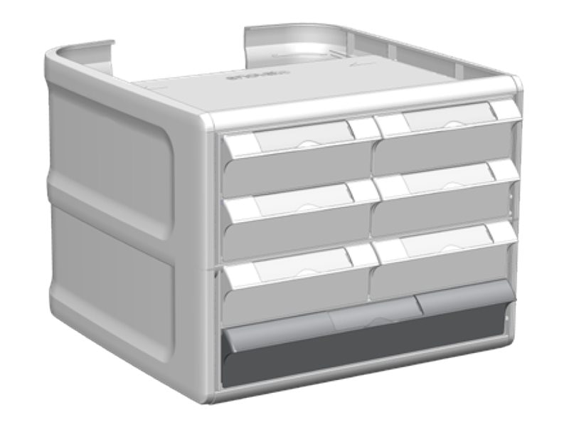Enovate Medical Envoy mounting component - four tier