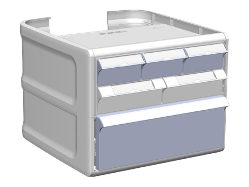 Enovate Medical Envoy mounting component - four tier