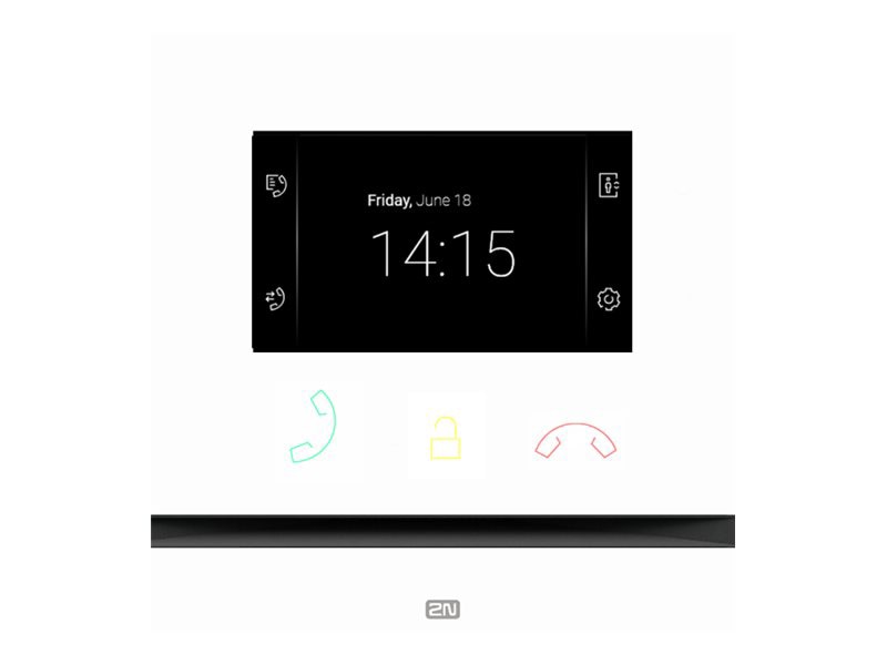 2N Indoor Compact - answering unit - white