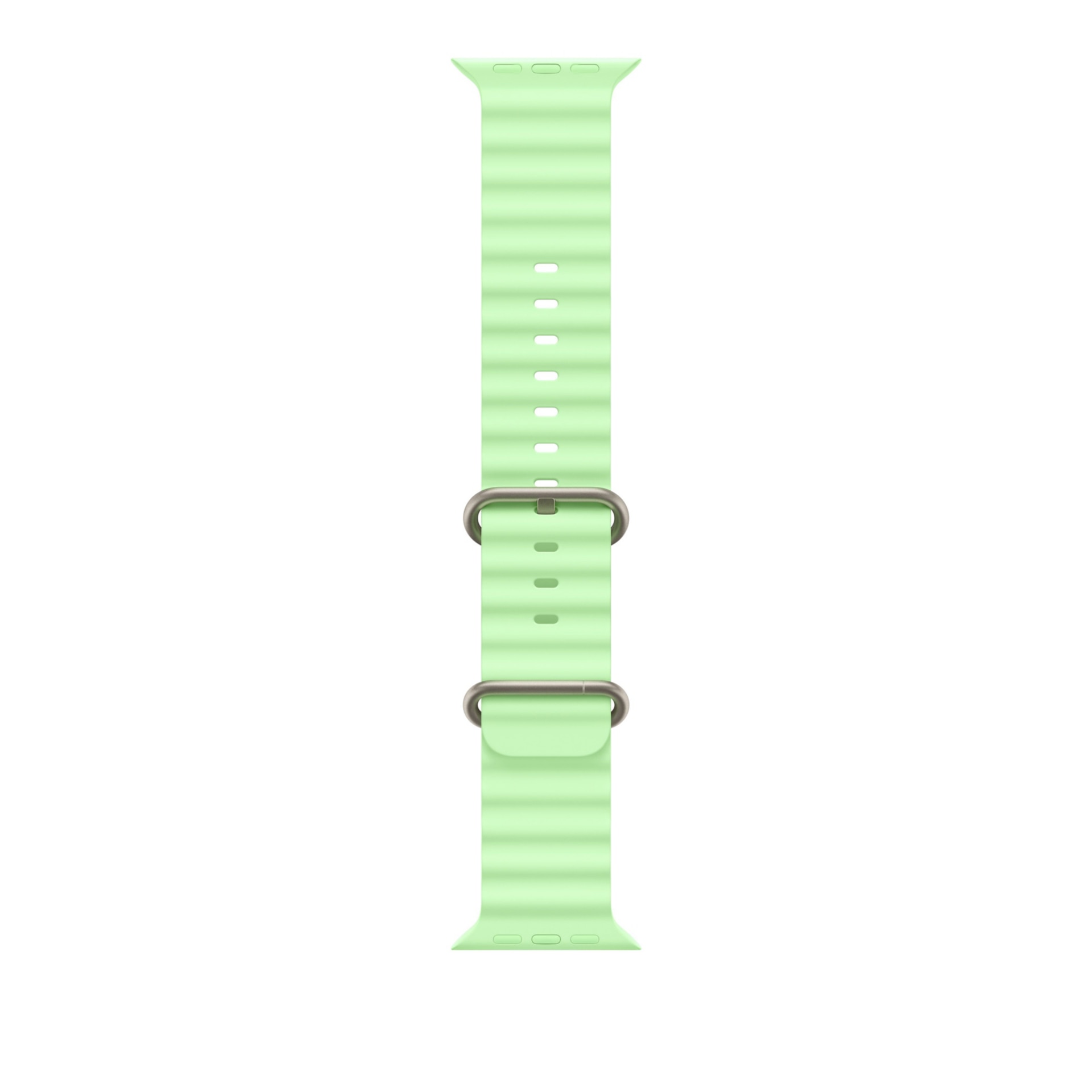 APPLE 49MM GREEN OCEAN BAND NT