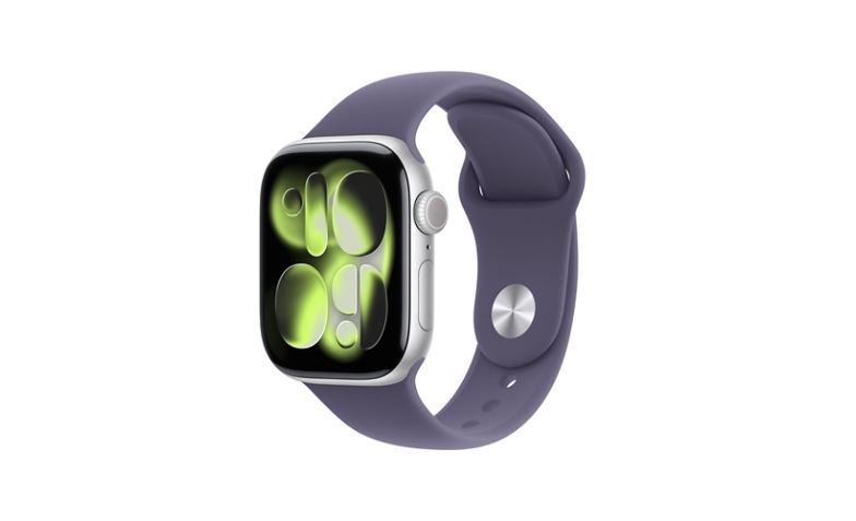 ゲーム＆ウォッチ シルバー　ジャッジ後期版 パープル Apple Watch Series 11 - 42mm Silver Aluminum Case - Purple Fog