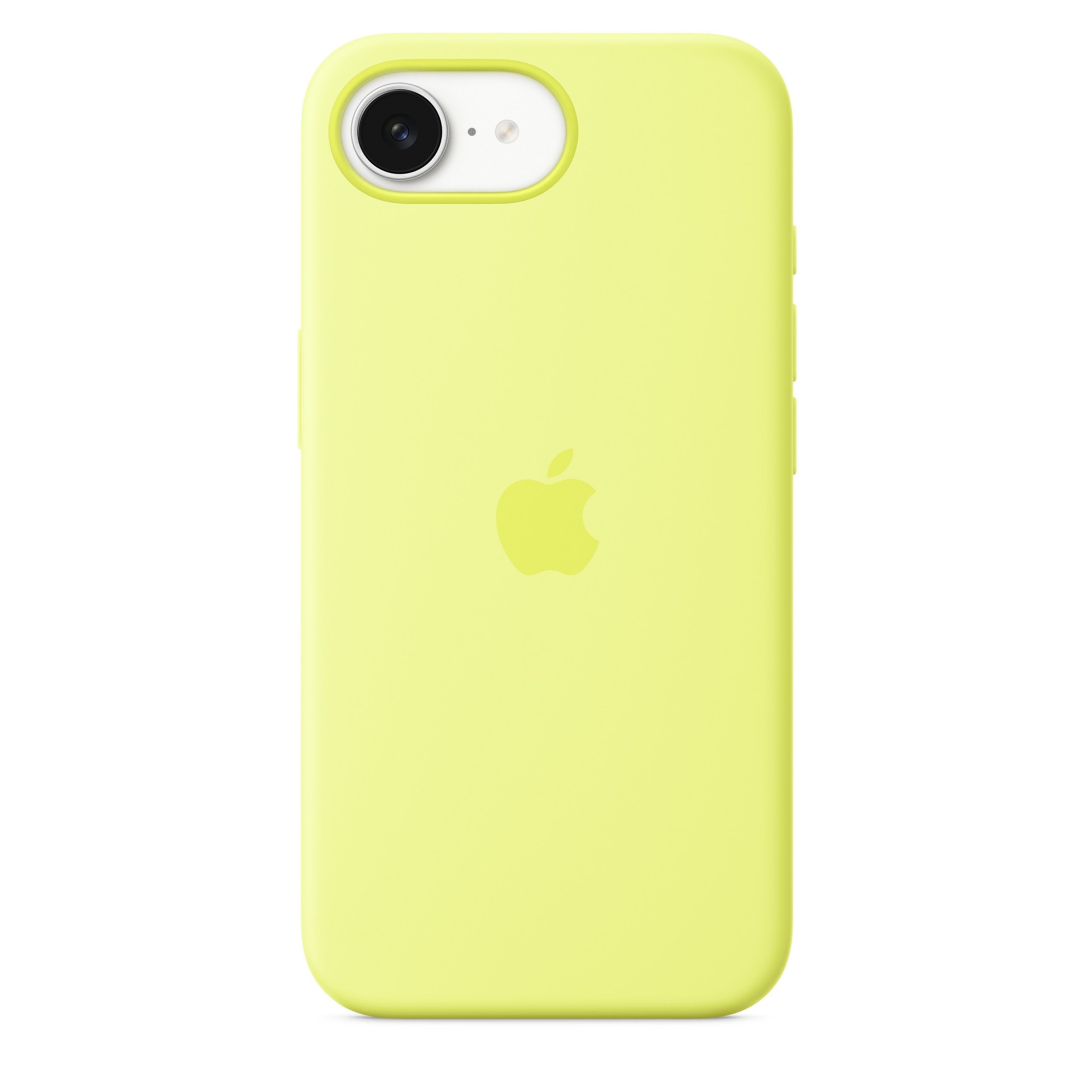 Apple iPhone 16e Silicone Case - Neon Yellow