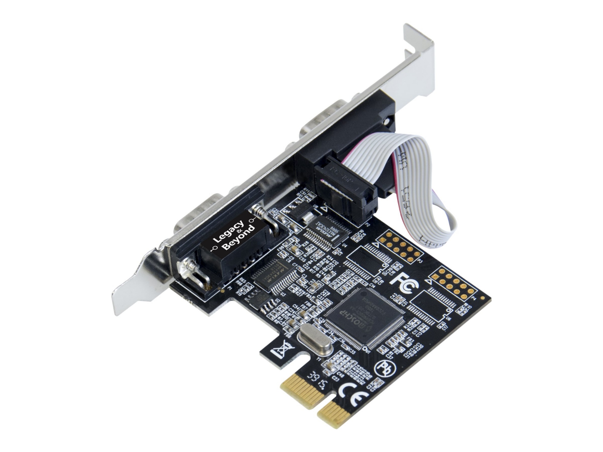 SIIG LB-S00014-S1 - serial adapter - PCIe 1.1 - RS-232 x 2