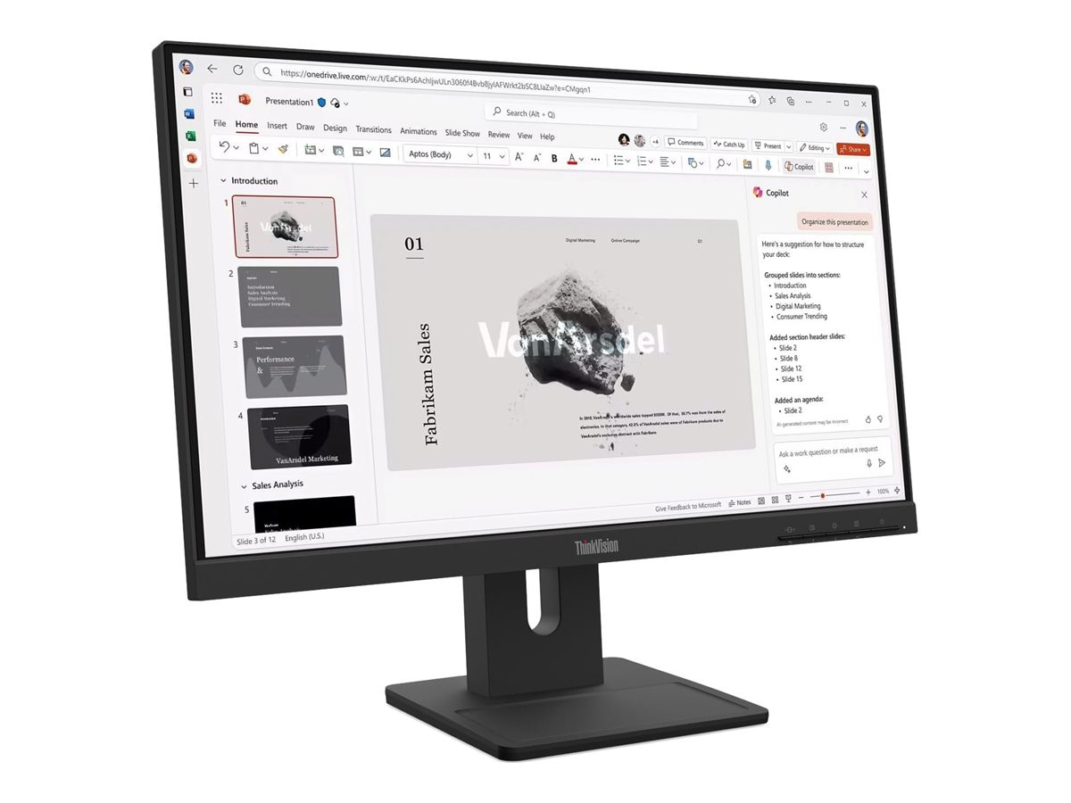 Lenovo ThinkVision E22-40 - LED monitor - Full HD (1080p)