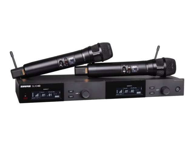 Shure SLX-D Wireless System SLXD24D/N8CB - H55 Band - wireless microphone s