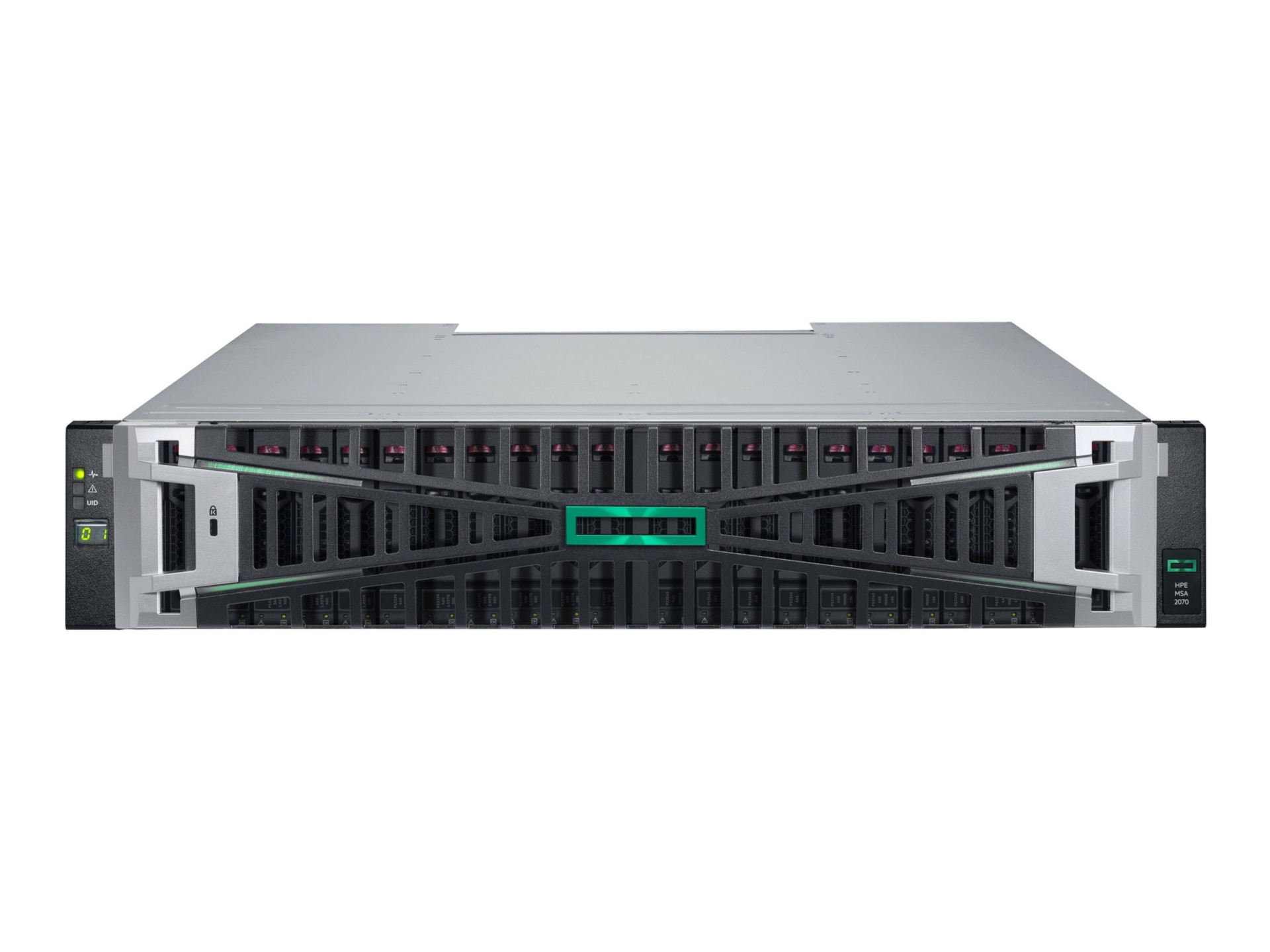 HPE Modular Smart Array 2070 32Gb Fibre Channel SFF Storage - SSD array