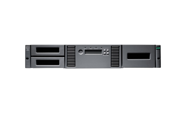 HP MSL2024 LTO4 テープライブラリー SC11 付属品多数 HPE Storage MSL2024 Tape Library 1x MSL LTO-9 SAS Drive 15x LTO-9