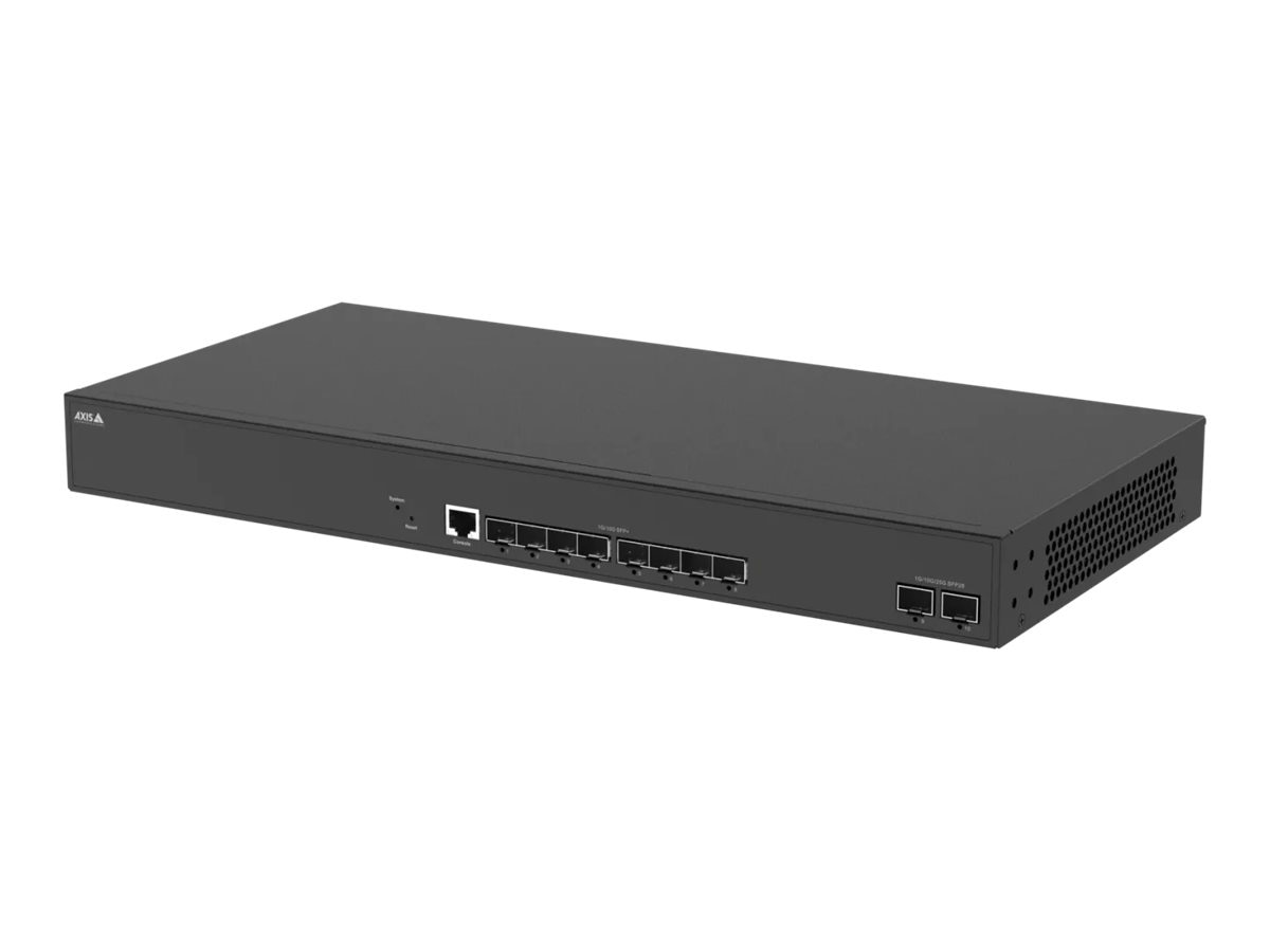Axis D8308 - switch - fiber aggregation - 8 ports - managed - rack-mountable - TAA Compliant