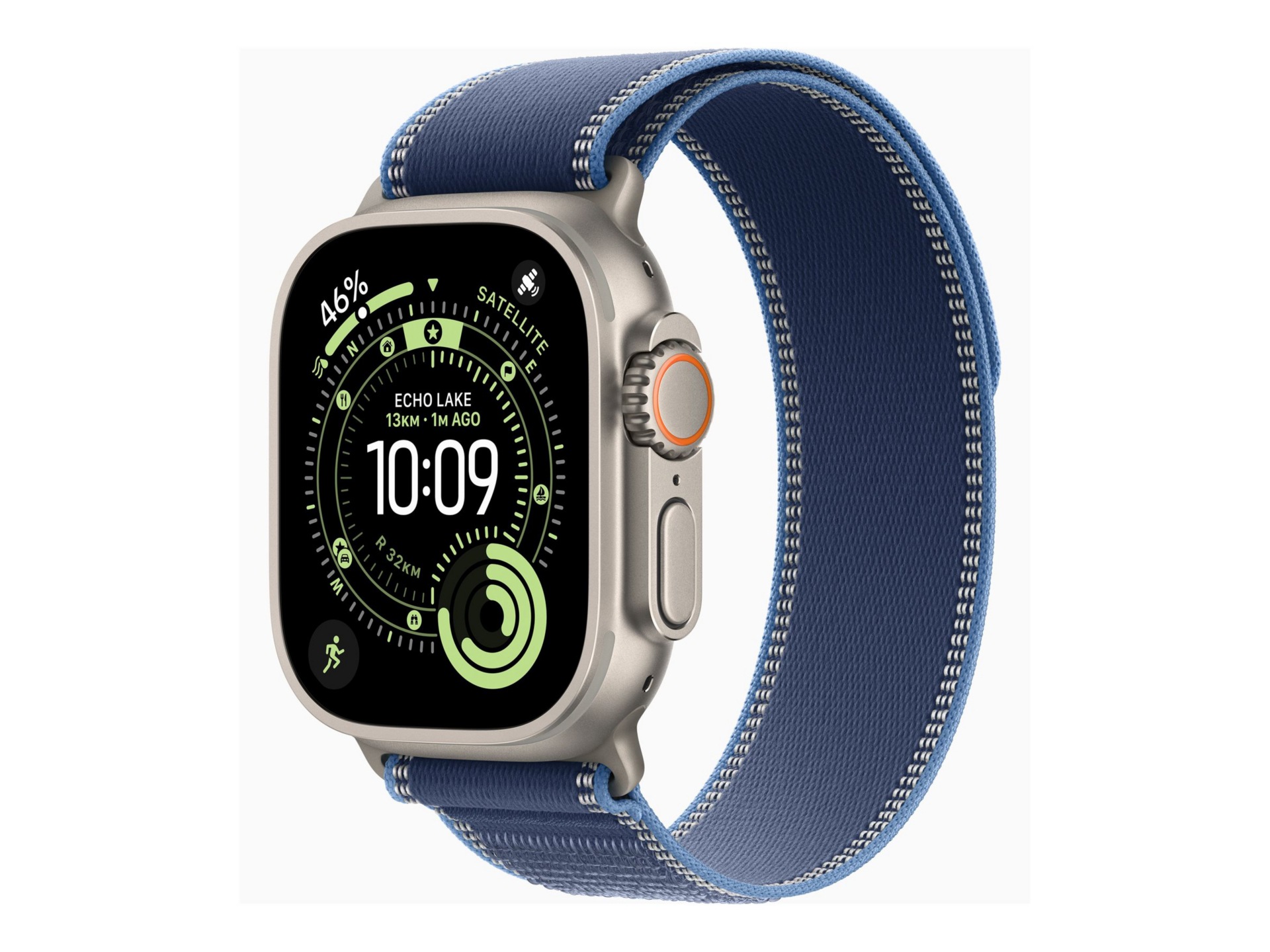 Apple Watch Ultra 3 - natural titanium - Yes smart watch with Trail Loop -
