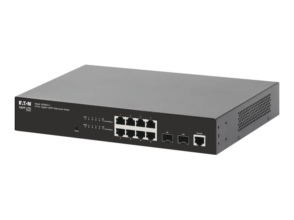 Eaton Tripp Lite series - switch - 10 ports - smart - rack-mountable