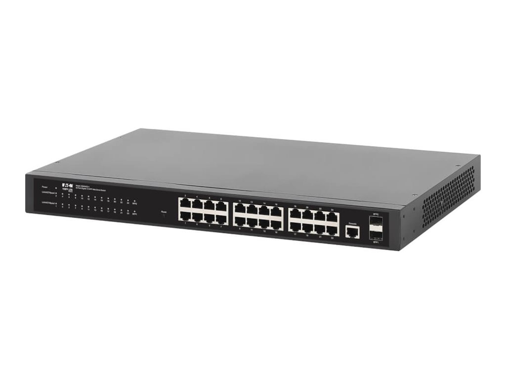 Eaton Tripp Lite series - switch - 26 ports - smart - rack-mountable
