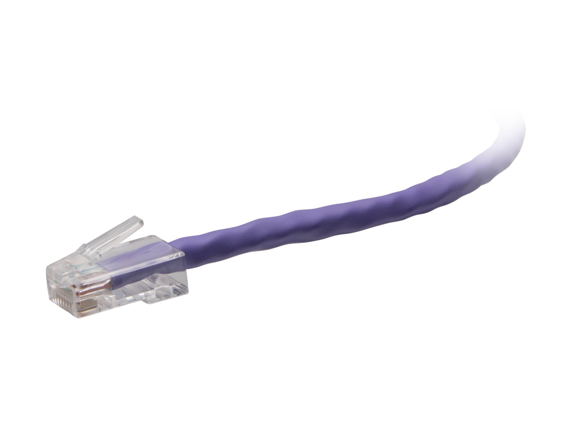 C2G 6ft Cat6 Non-Booted Unshieled Ethernet Cable - TAA Compliant F-Series - Purple - network cable - TAA Compliant -