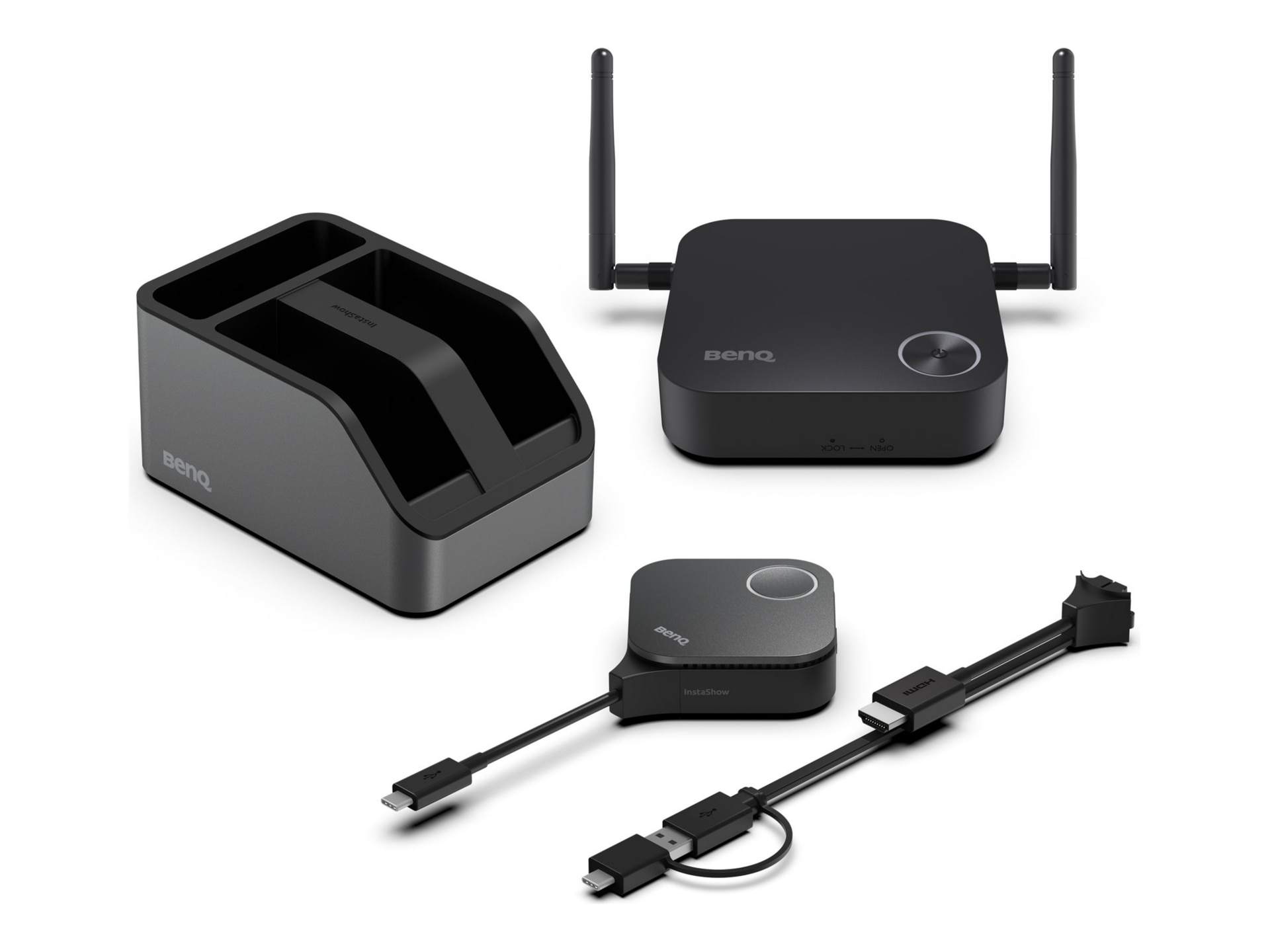 BenQ InstaShow WDC15 - presentation server - 4K UHD, wireless - Wi-Fi 5