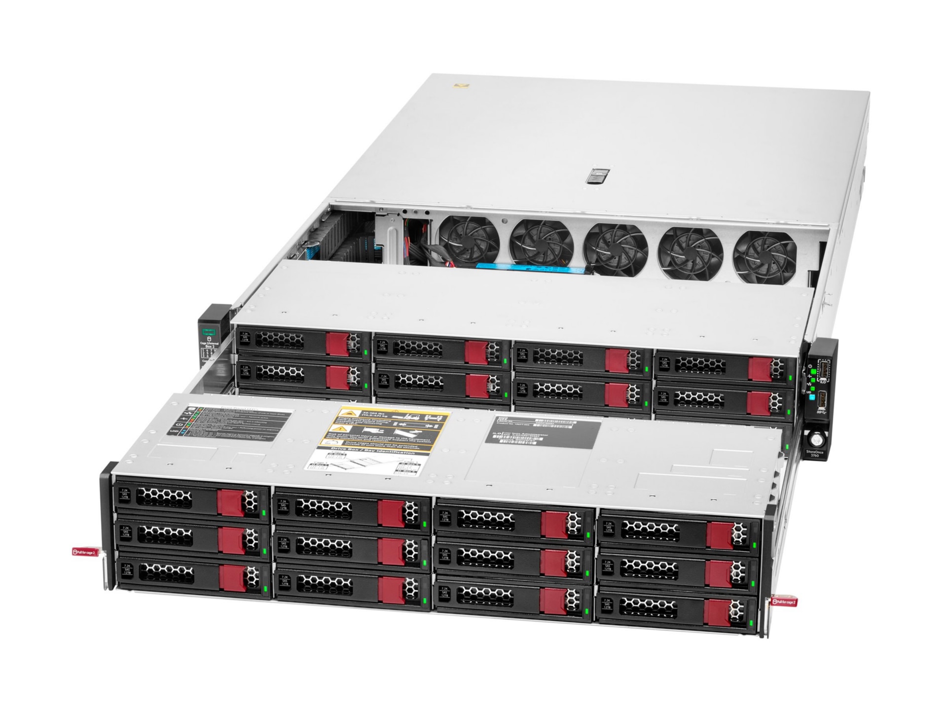 HPE StoreOnce 3760 Base System - NAS server - 144 TB
