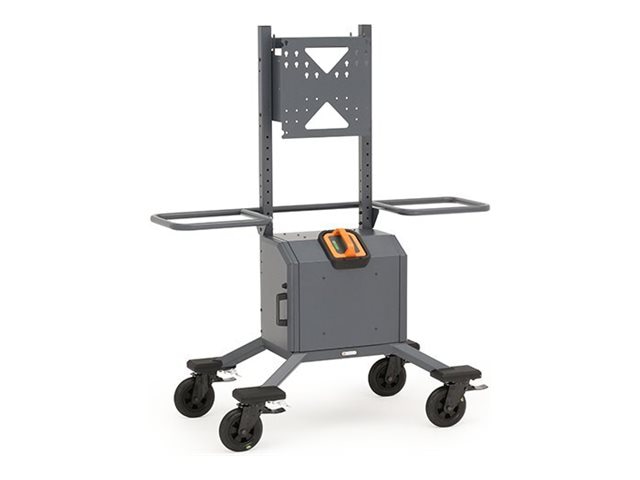 Bretford Explorer ETCM10SV-SB cart - for flat panel - cordless, battery - s