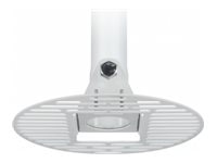 Clinton mounting component - for telescopic camera pole - universal - white