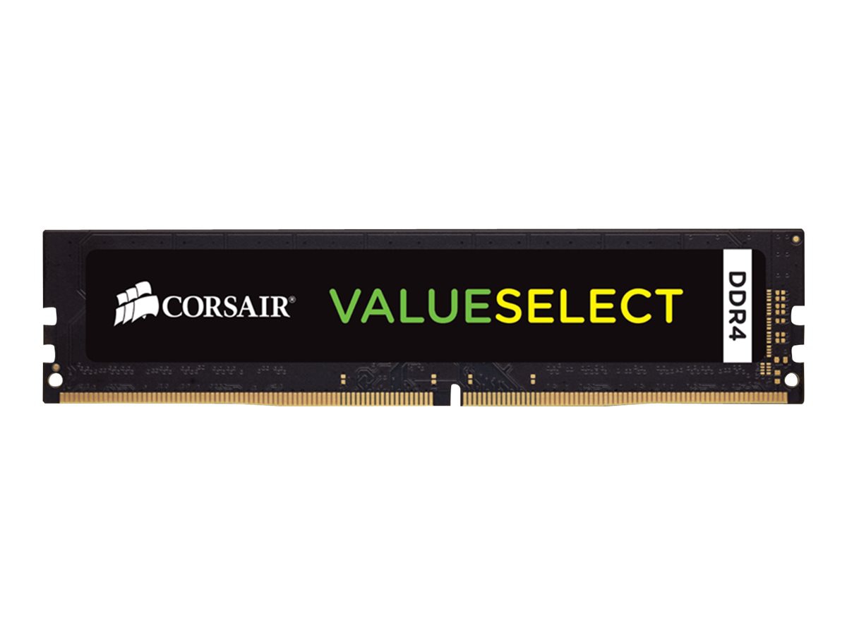 CORSAIR Value Select - DDR4 - module - 16 GB - DIMM 288-pin - 2666 MHz / PC