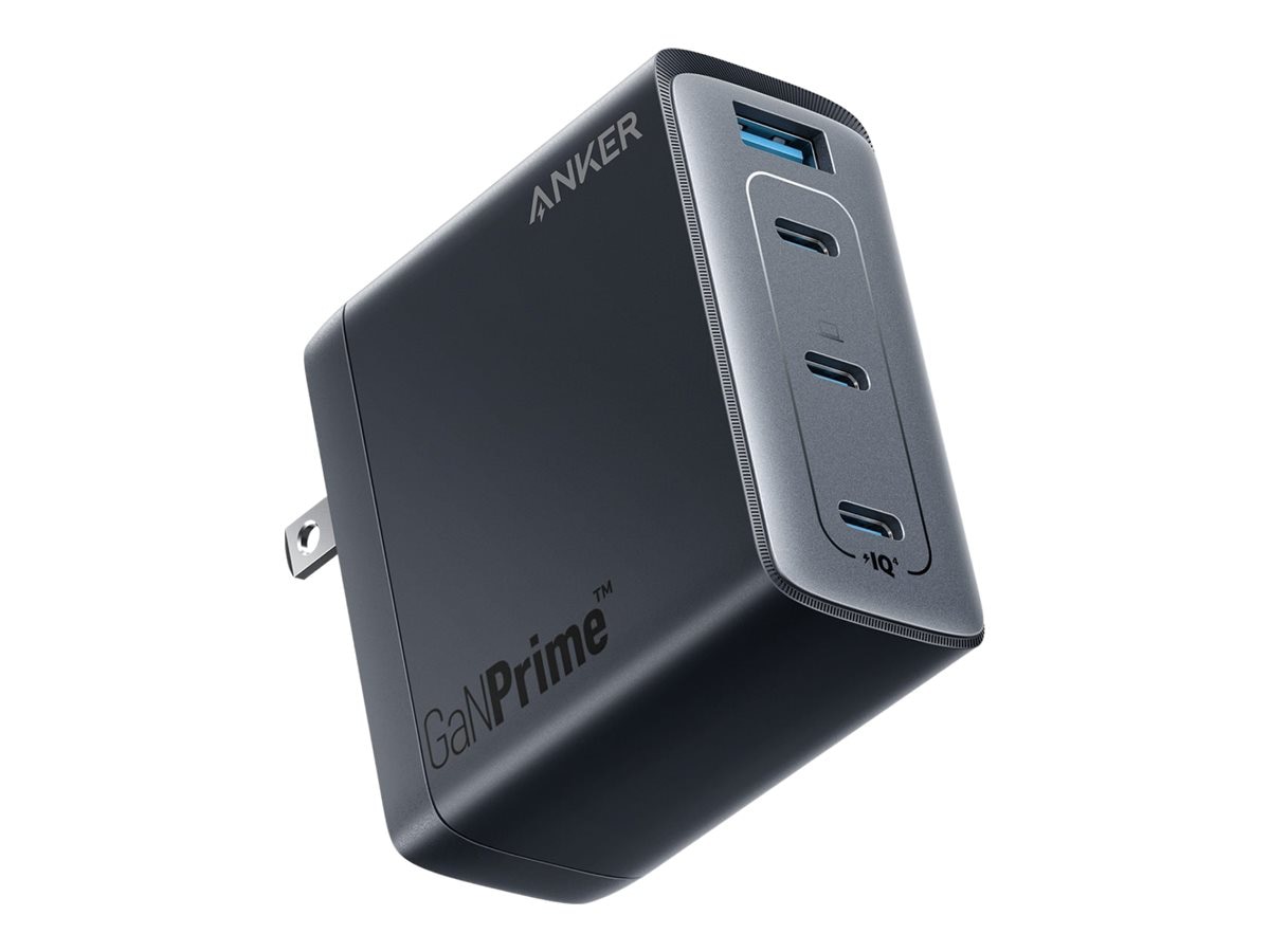 Anker GaNPrime 747 power adapter - USB Type A, 3 x USB-C - 150 Watt