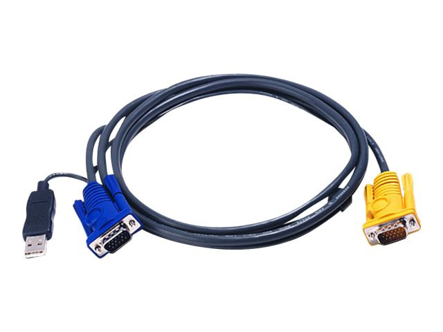ATEN 2L-5202UP - keyboard / video / mouse (KVM) cable - 6 ft