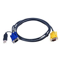 ATEN 2L-5202UP - keyboard / video / mouse (KVM) cable - 6 ft