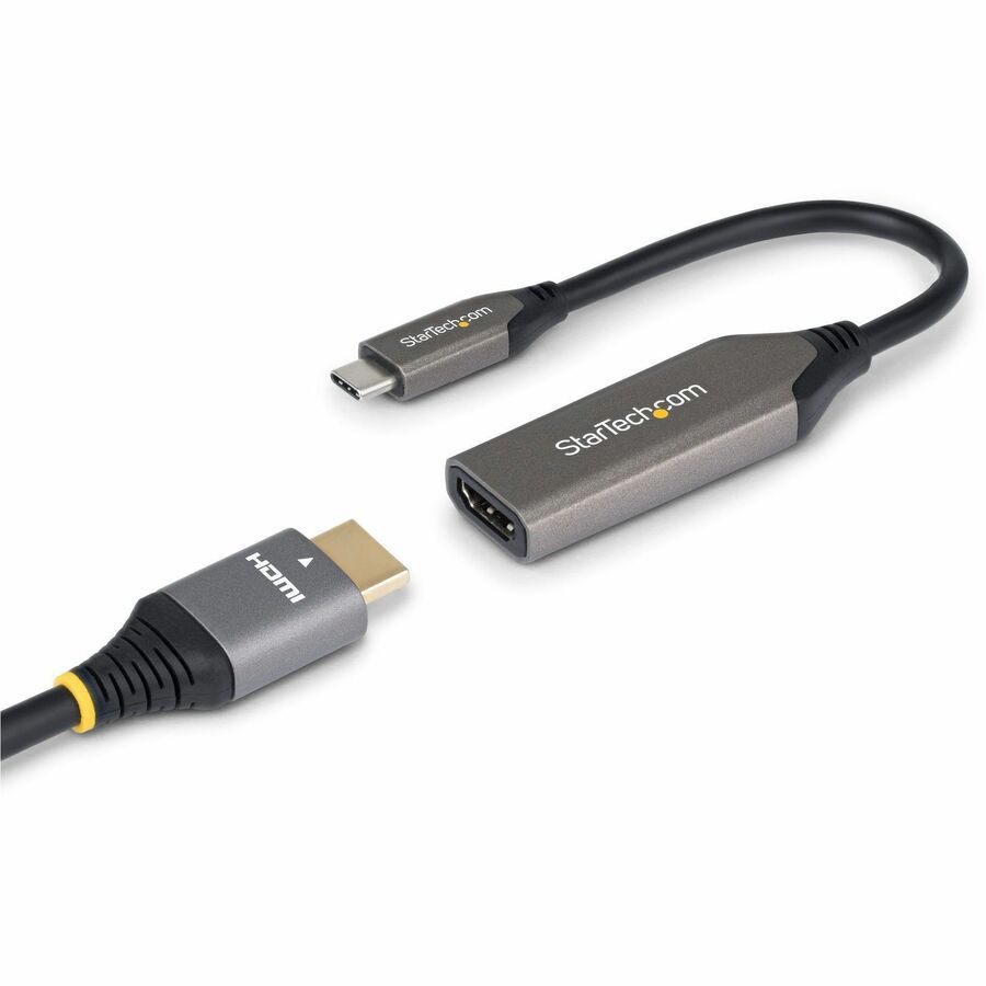 StarTech.com USB-C to HDMI Adapter, 8K 60Hz / 4K 120Hz, Thunderbolt / USB4