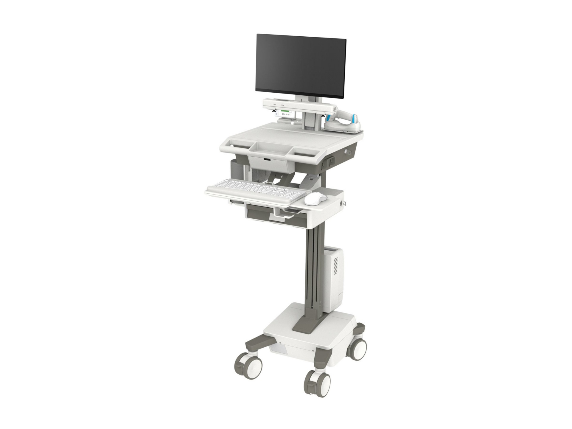 Ergotron Mosaic cart - Constant Force Technology - for LCD display / keyboa