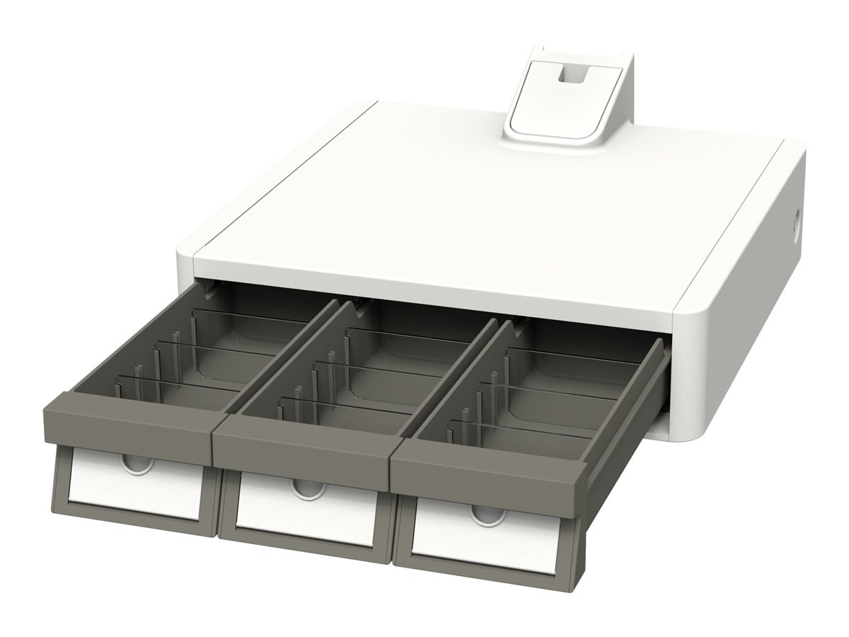 Ergotron Mosaic mounting component - for cart - triple drawers