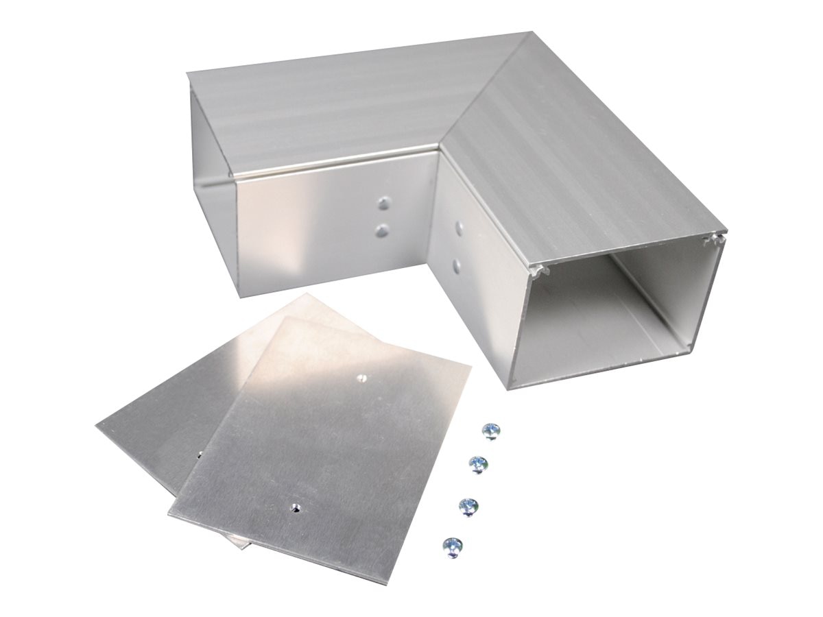 Wiremold ALA3800 Series cable raceway flat elbow fitting