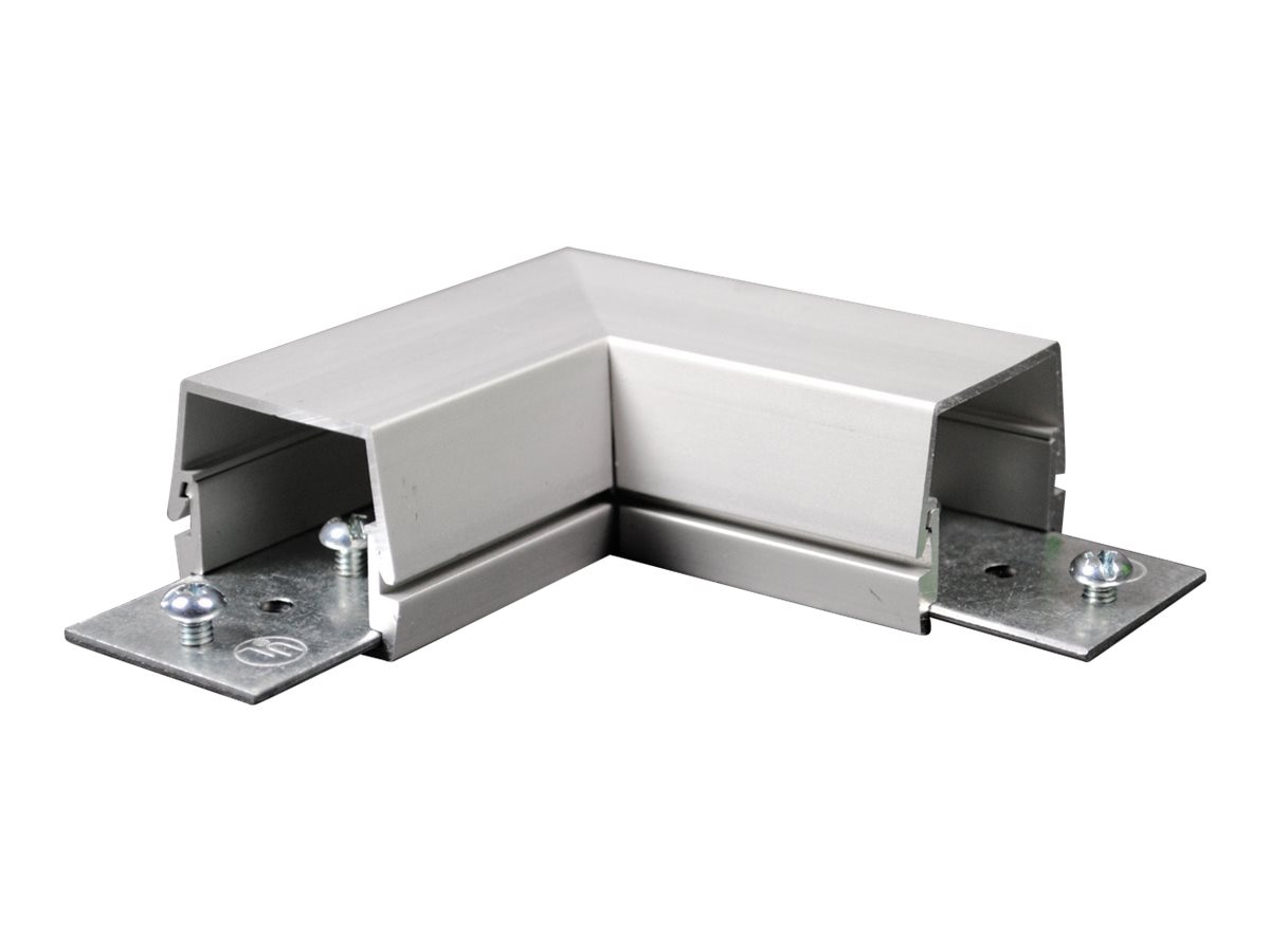 Wiremold Plugmold AL2000 Series cable raceway flat elbow fitting