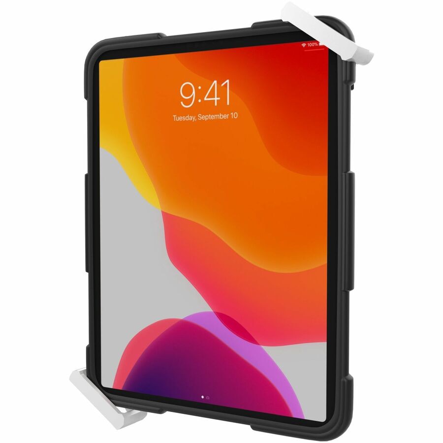 CTA Digital Security VESA Flushed Wall Mount for 7-14-Inch Tablets (White)