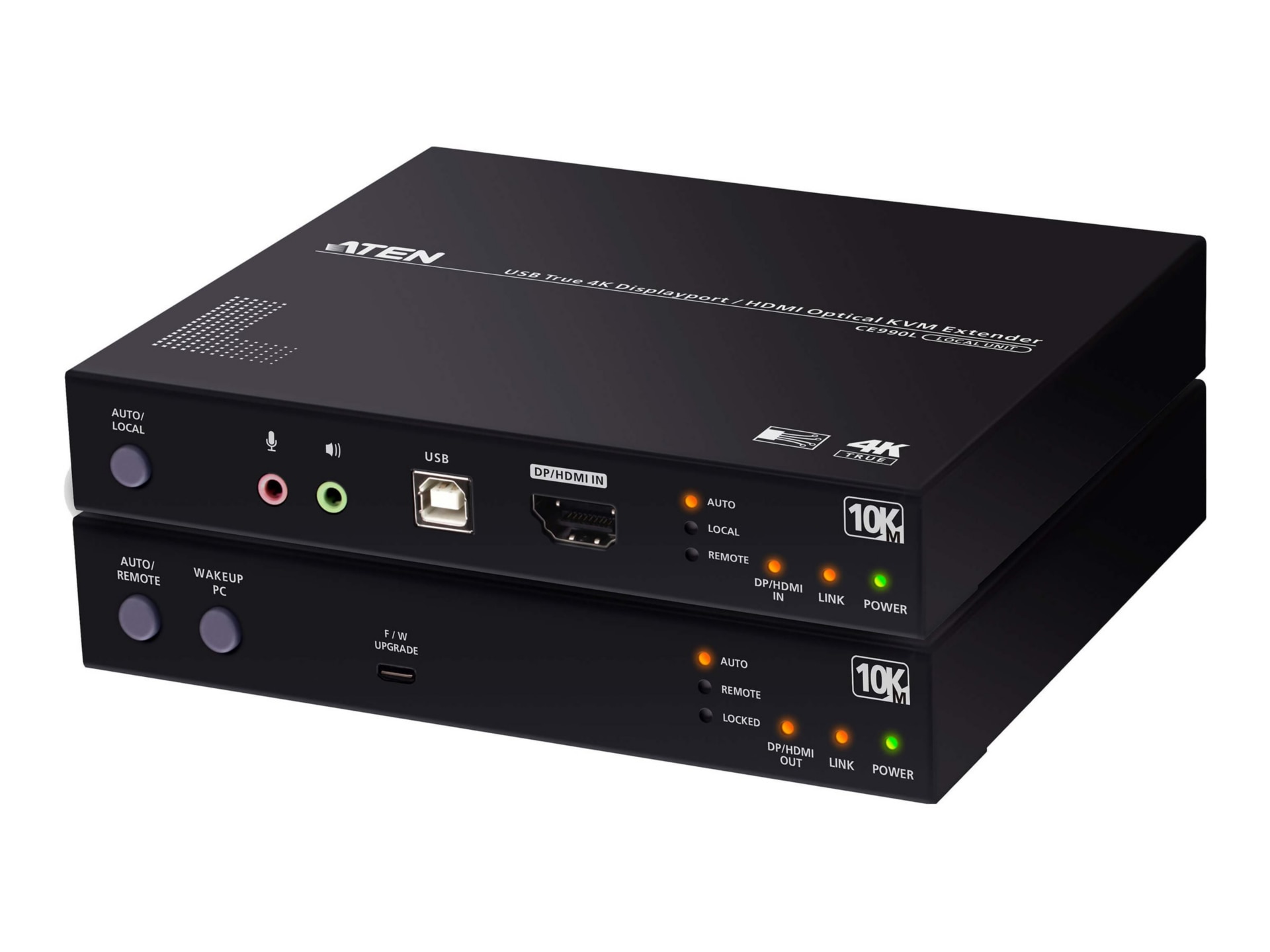 ATEN CE990 - KVM / audio extender - 10Mb LAN, 100Mb LAN, 1GbE, HDMI, Displa