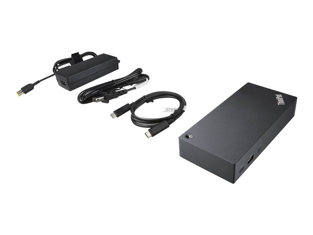 Lenovo ThinkPad USB-C Dock - docking station - USB-C - HDMI, 2 x DP - 1GbE