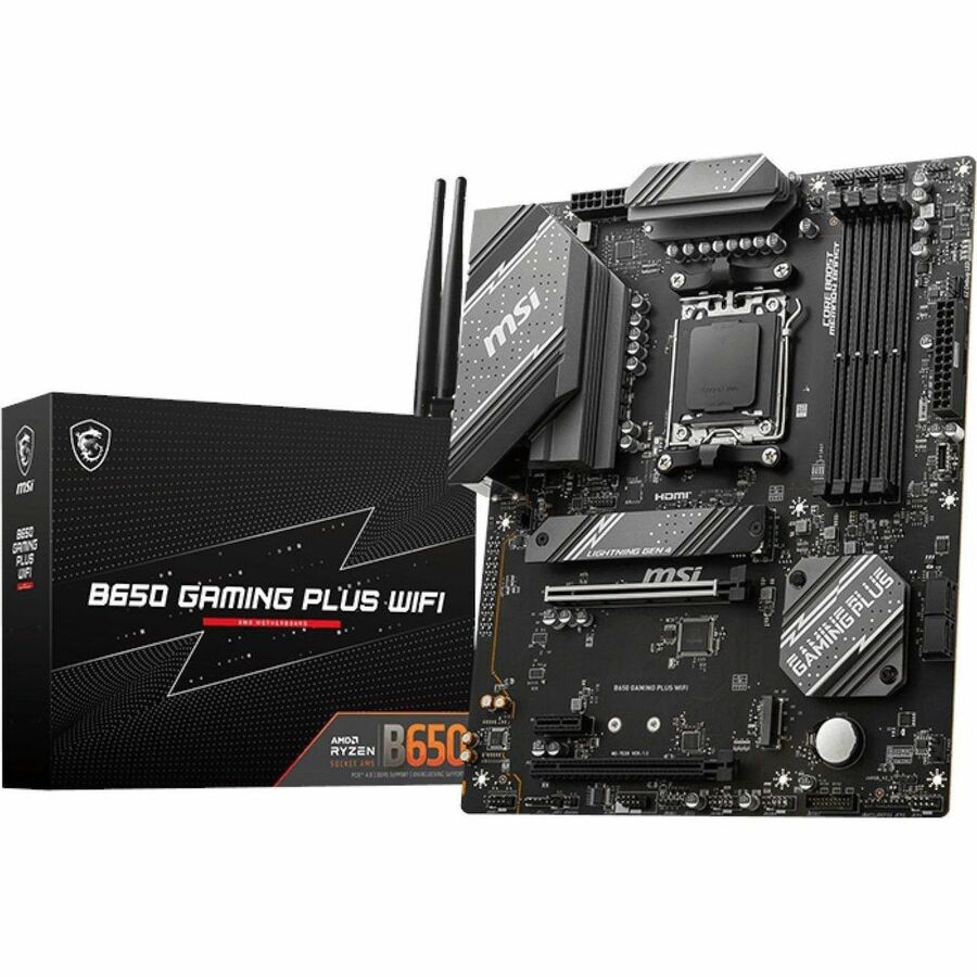 MSI B650 GAMING PLUS WIFI Gaming Desktop Motherboard - AMD B650 Chipset - S