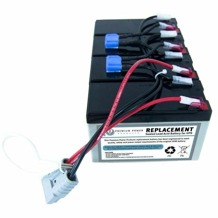 eReplacements replacement battery cartridge RBC25-ER for various APC BackUP