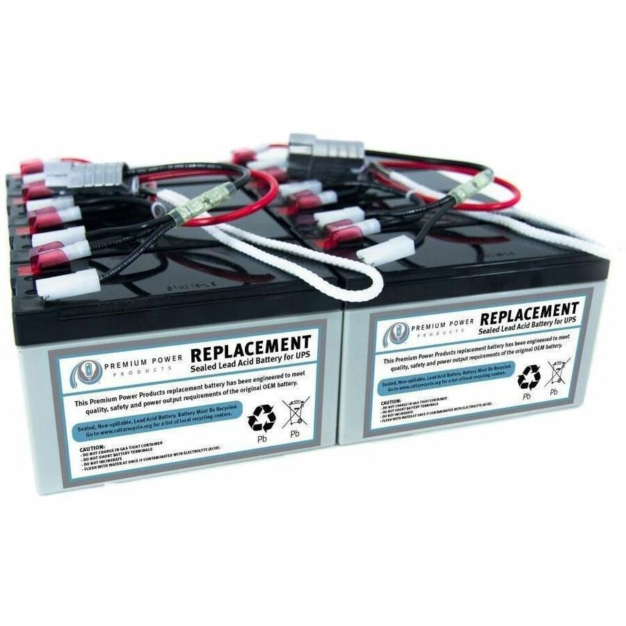 eReplacements replacement battery cartridge RBC12-ER for various APC BackUP
