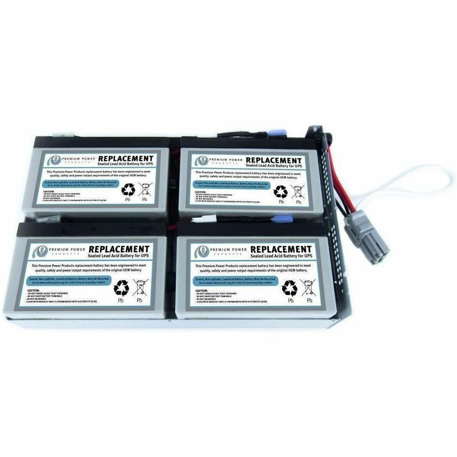 eReplacements replacement battery cartridge APCRBC132-ER for various APC Ba