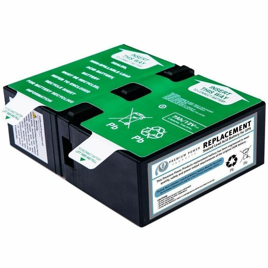 eReplacements replacement battery cartridge APCRBC123-ER for various APC Ba