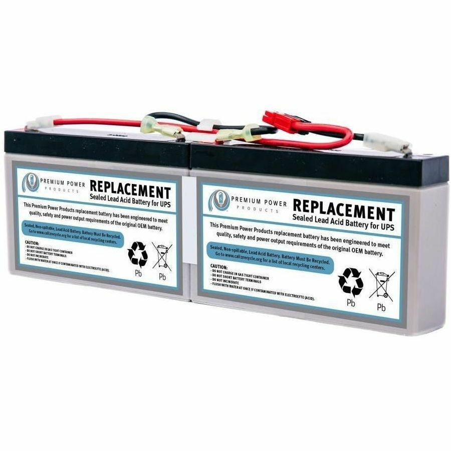 eReplacements replacement battery cartridge RBC18-ER for various APC BackUP