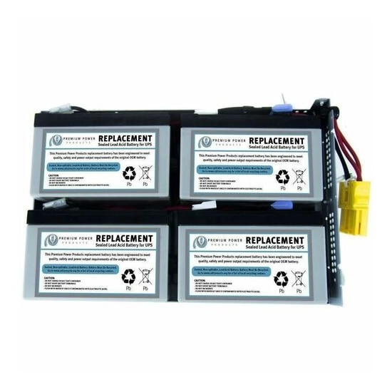 eReplacements replacement battery cartridge APCRBC133-ER for various APC Ba