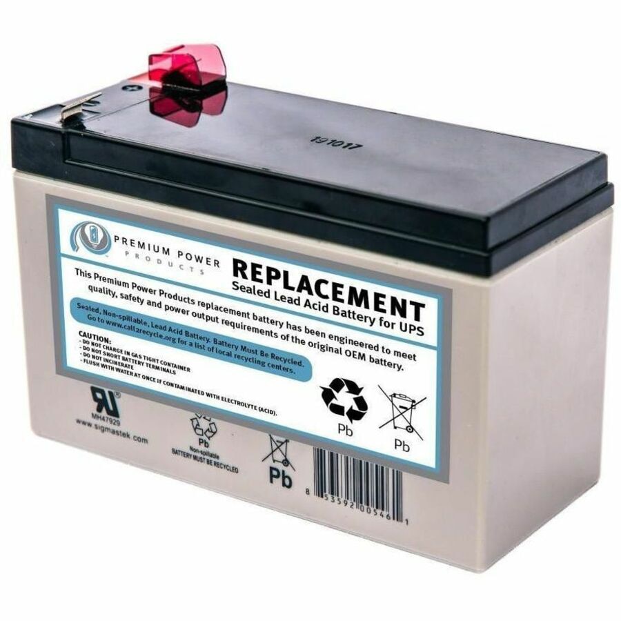 eReplacements replacement battery cartridge RBC17-ER for various APC BackUP